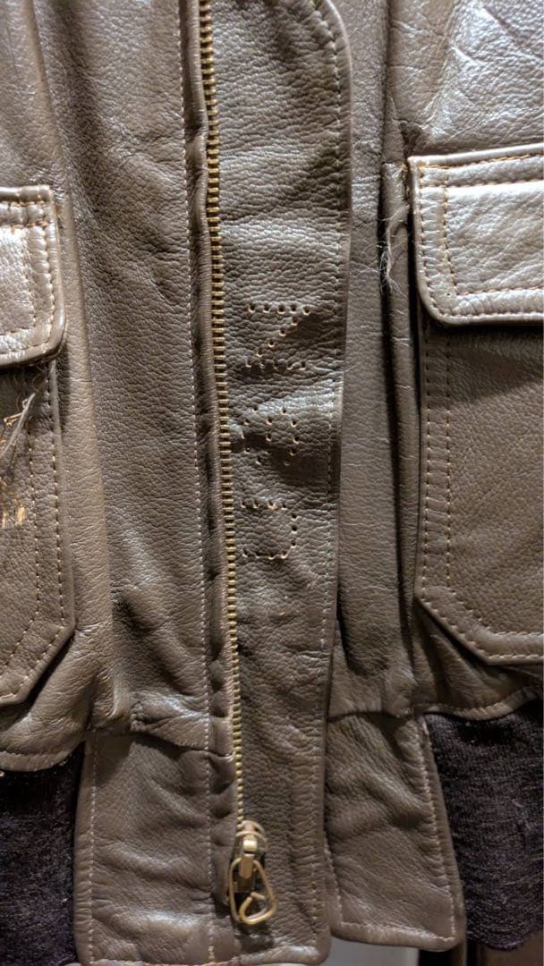 70s アメリカ軍 G1 フライトジャケット　米軍実物