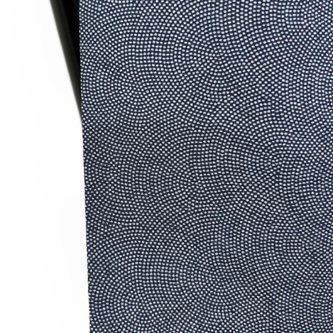 未着用　小紋　洗える着物　紋無し　単衣　江戸小紋　鮫小紋　着物　093a d