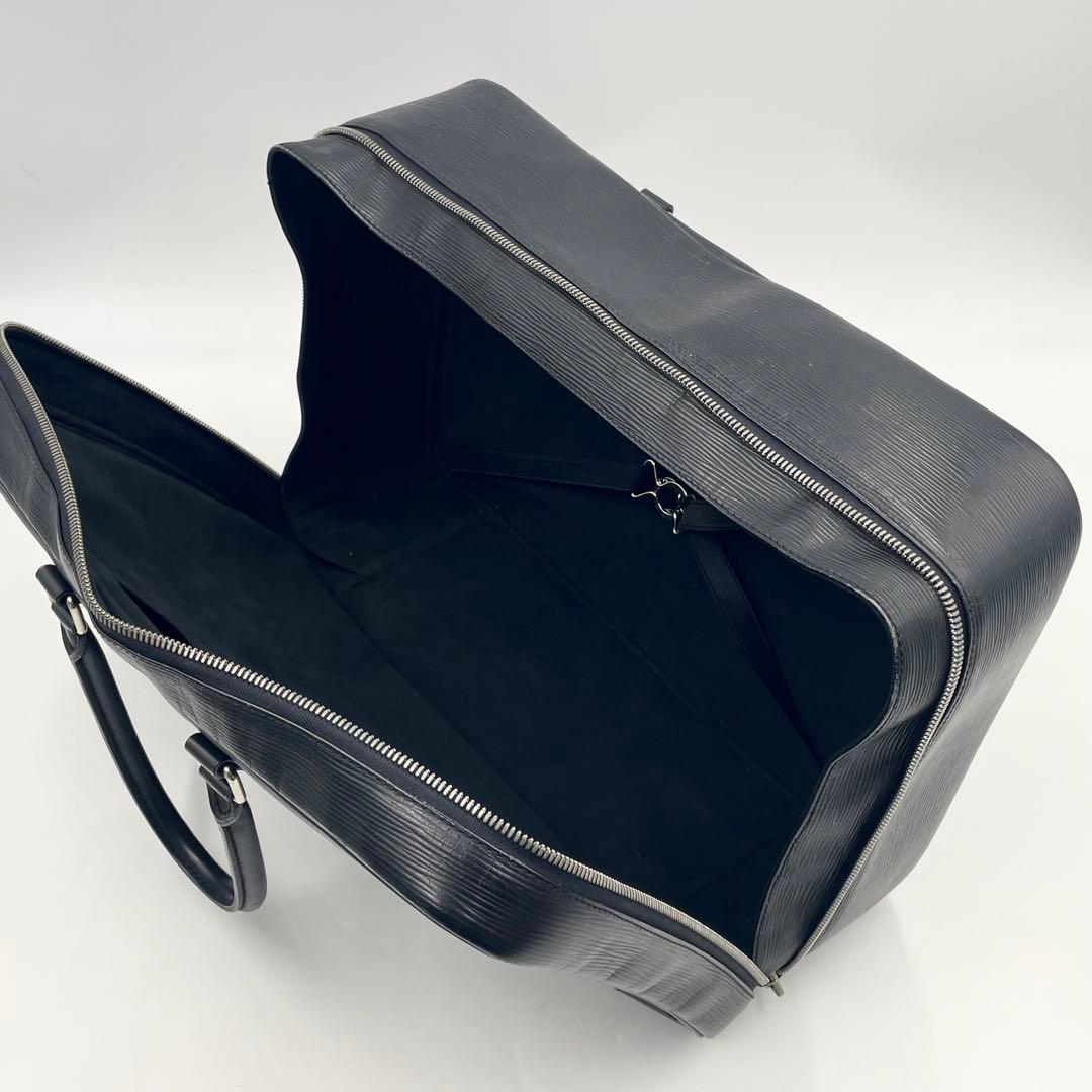 ルイヴィトン エピ シリウス45 大容量 ボストンバッグ 出張 ビジネス 黒