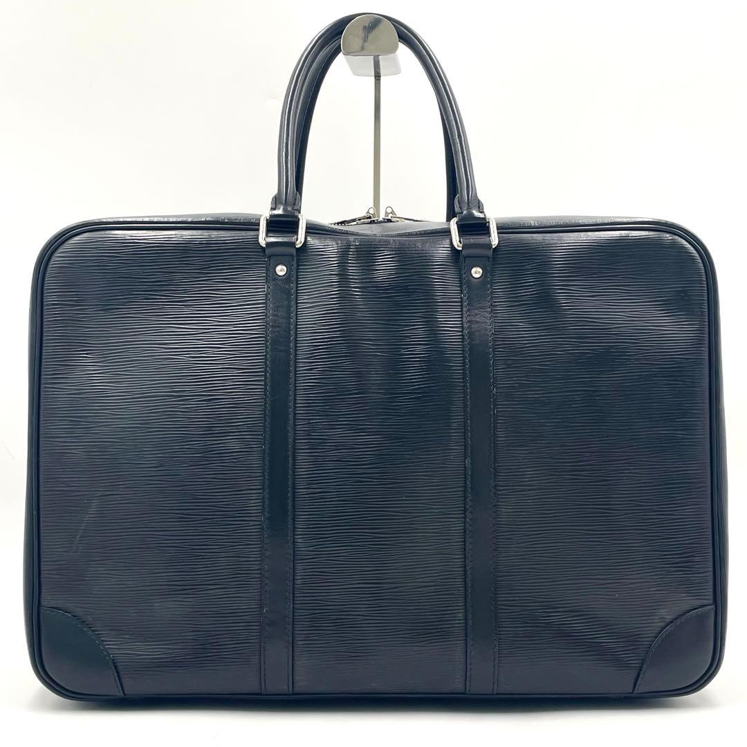 ルイヴィトン エピ シリウス45 大容量 ボストンバッグ 出張 ビジネス 黒