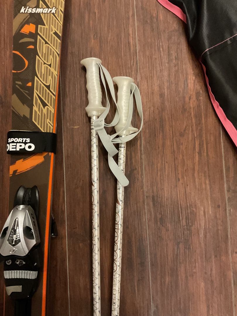 スキー板150 ストック110 スキー靴24.5 セット