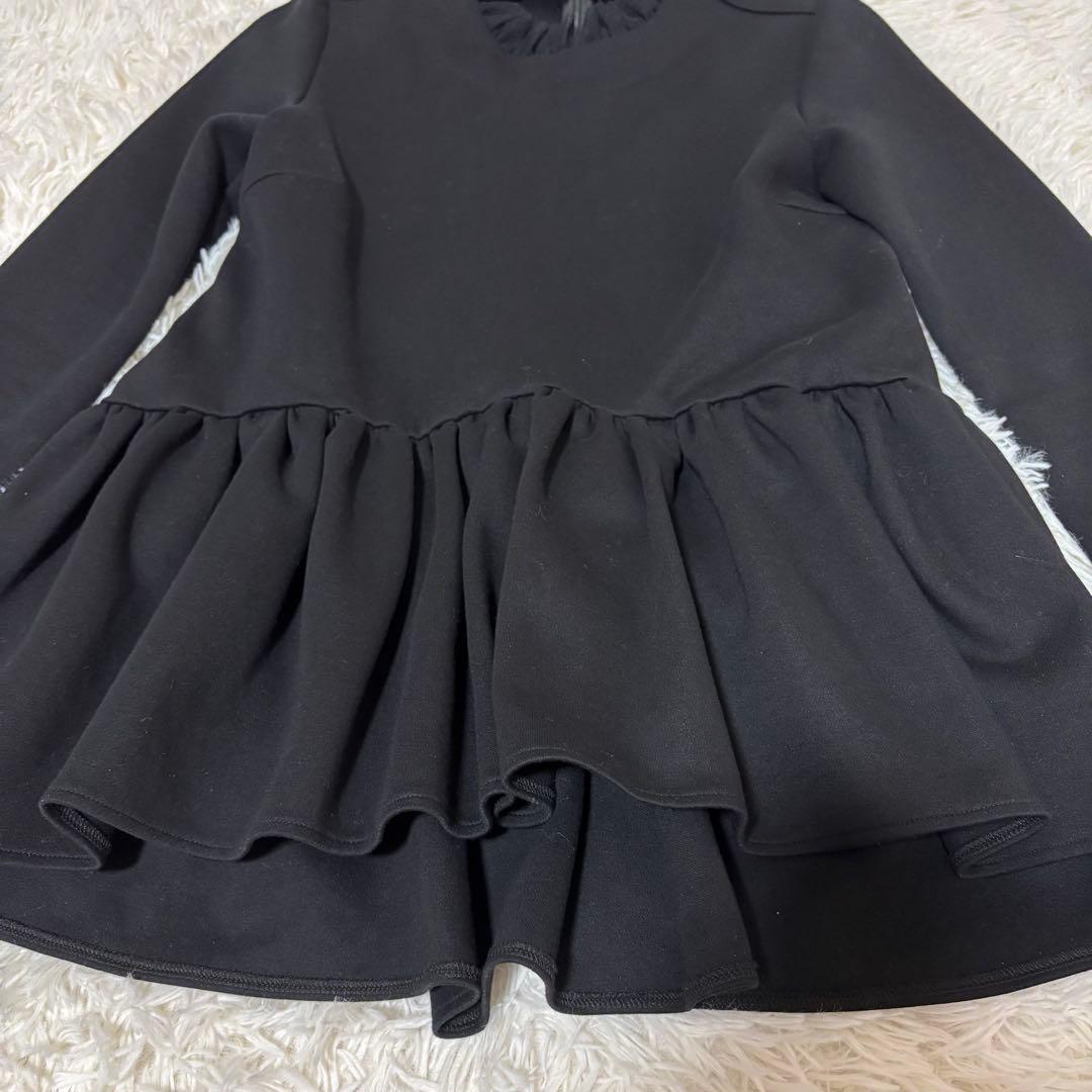 ツルバイマリコオイカワ Queenie ボンディングペピラムトップス free