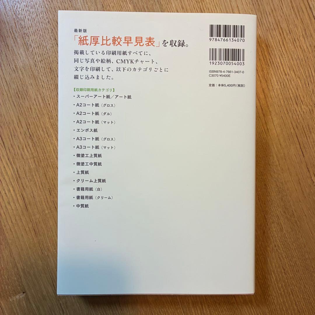 印刷用紙サンプルBOOK　デザインのひきだし