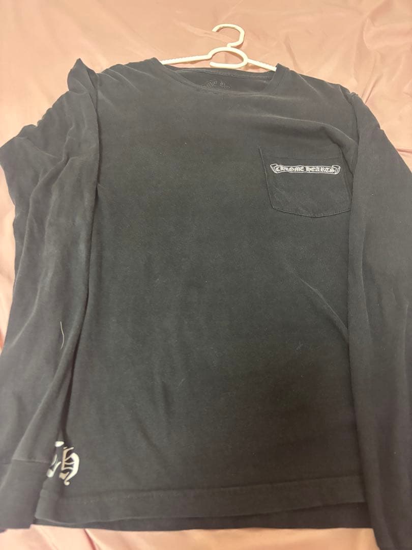 CHROME HEARTS ブラック 長袖Tシャツ