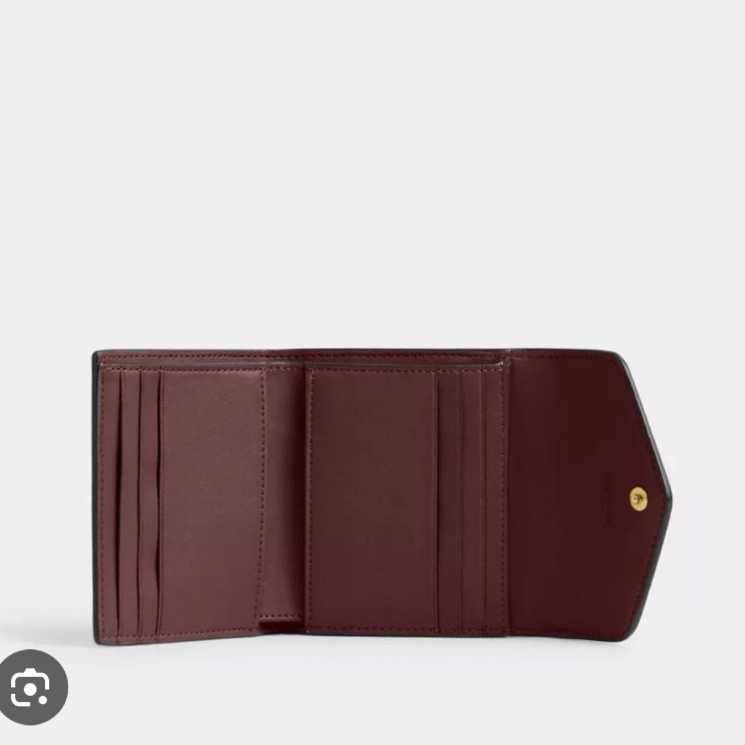 COACH ウィン スモール ウォレット 三つ折り 財布 ケース ブラック