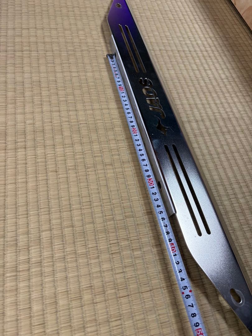 ハイエース　ジャオス　スキッドバー用パーツ　プレート　フロント用