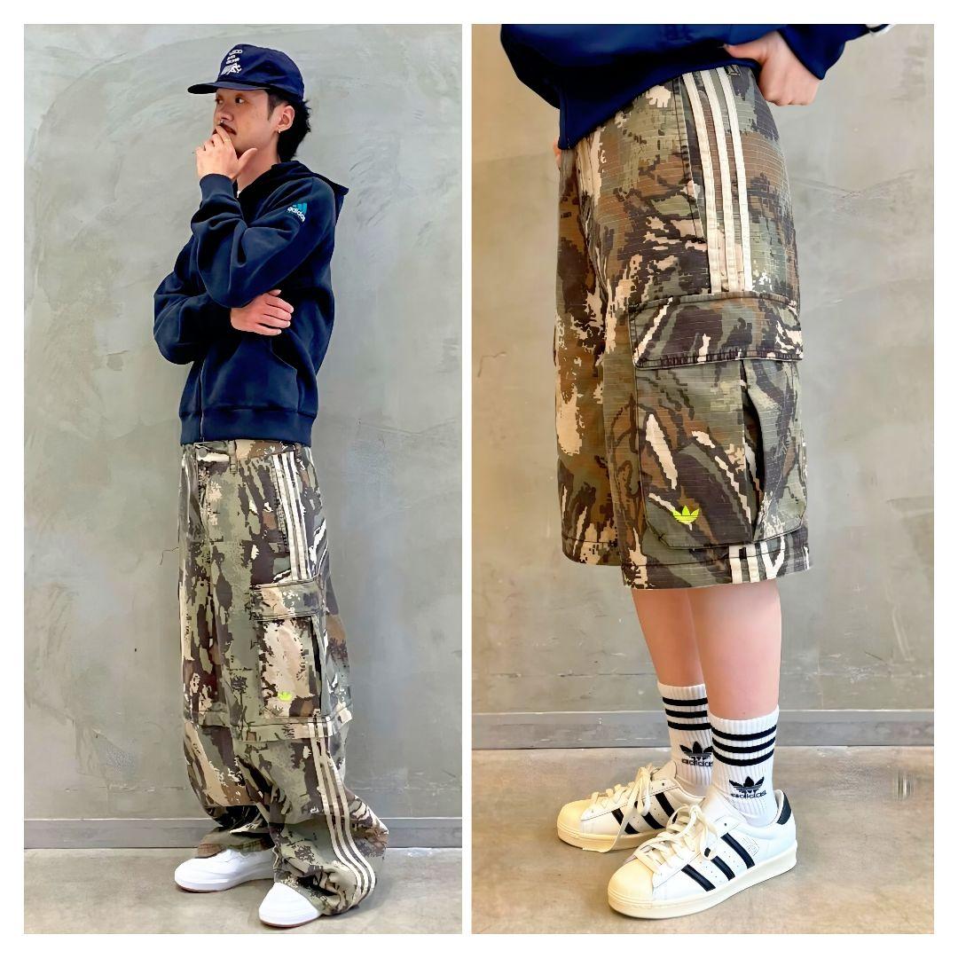 迷彩★3XL★カーゴパンツ★ワイドレッグパンツ★バギーパンツ★ワイドパンツ★男女