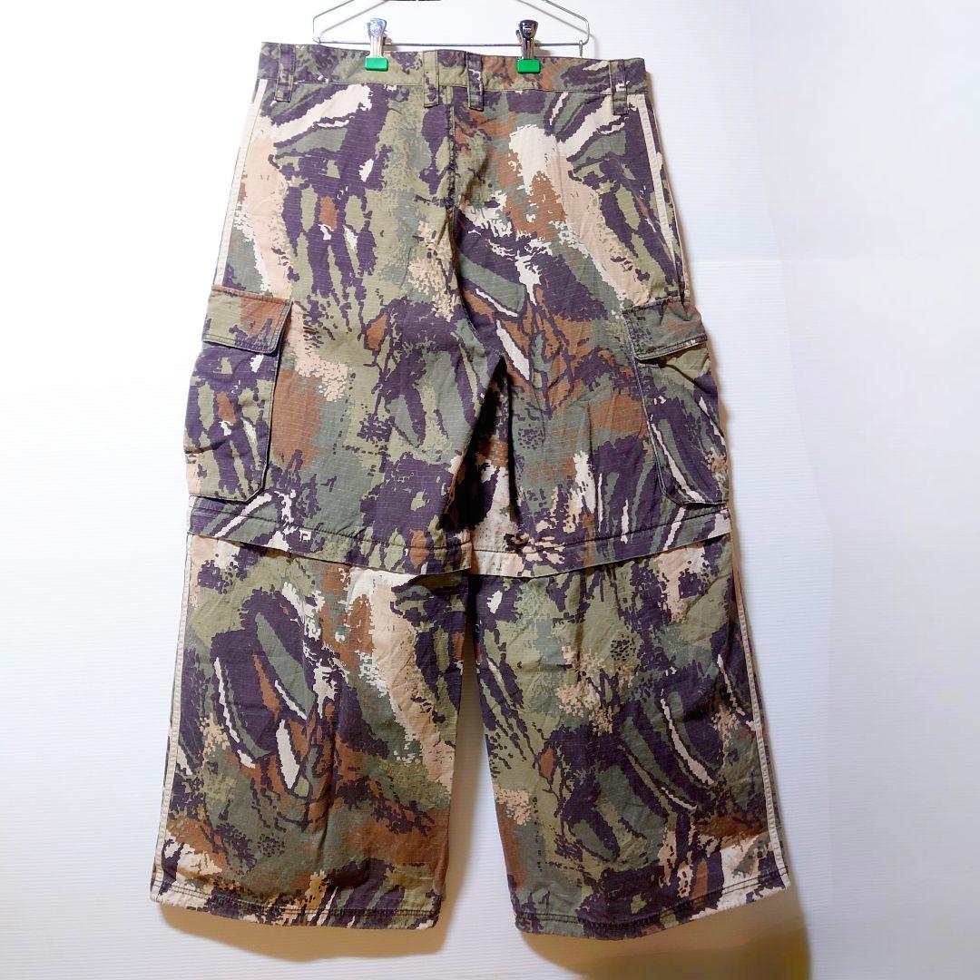 迷彩★3XL★カーゴパンツ★ワイドレッグパンツ★バギーパンツ★ワイドパンツ★男女