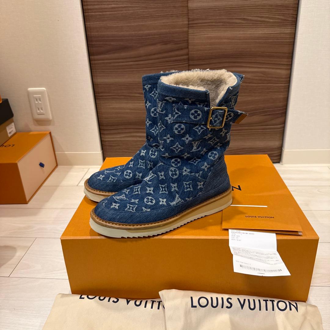 ルイヴィトン✖️NIGO コージーライン デニムブーツ26.5㌢