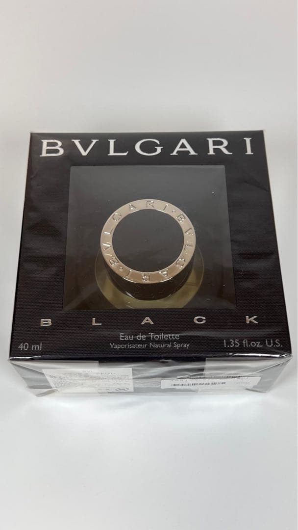 新品未開封　BVLGARI ブルガリ　BVL ブラック　オードトワレ　40ml