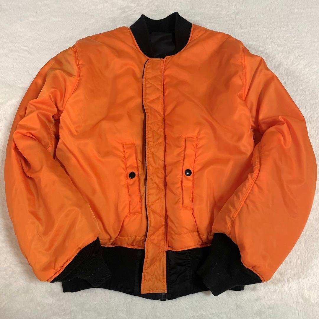 極美品 ALPHA INDUSTRIES MA-1 フライトジャケット 黒 L