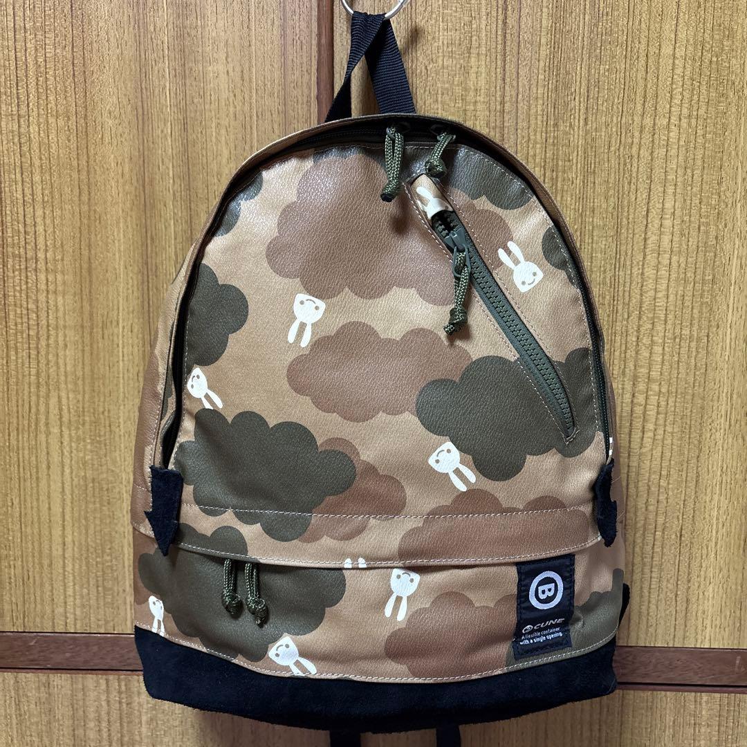 キューン CUNE カモフラージュ リュック