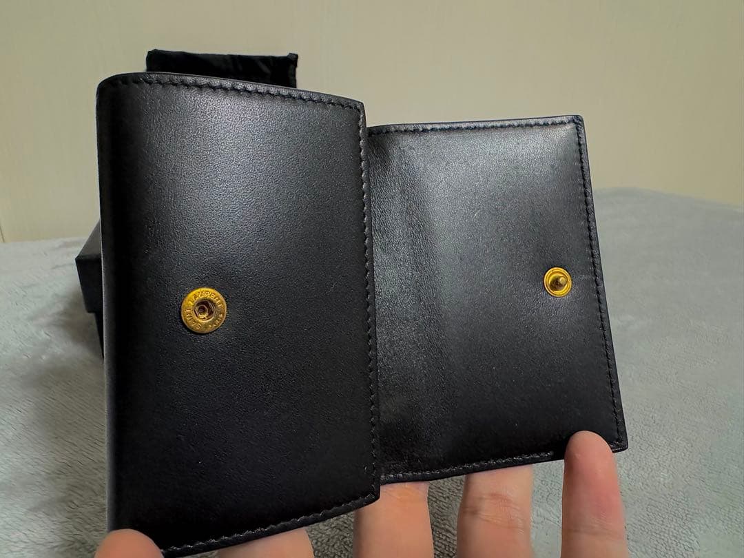 サンローランSAINT LAURENT ブラック レザー キーケース