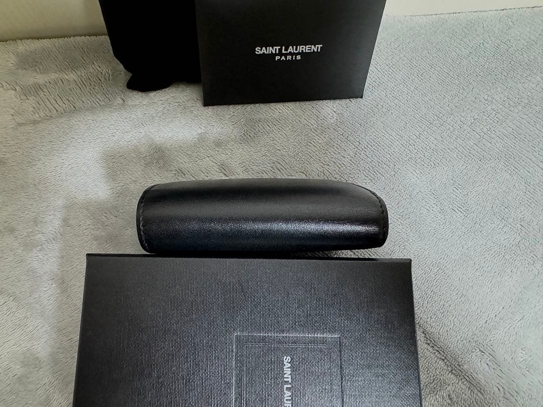 サンローランSAINT LAURENT ブラック レザー キーケース