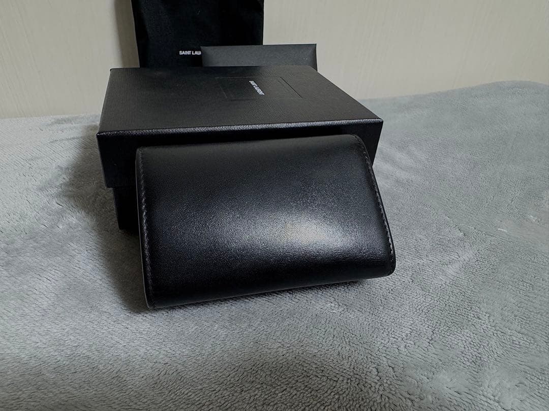 サンローランSAINT LAURENT ブラック レザー キーケース