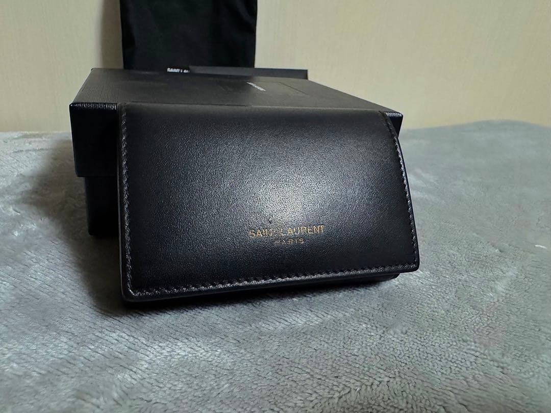 サンローランSAINT LAURENT ブラック レザー キーケース