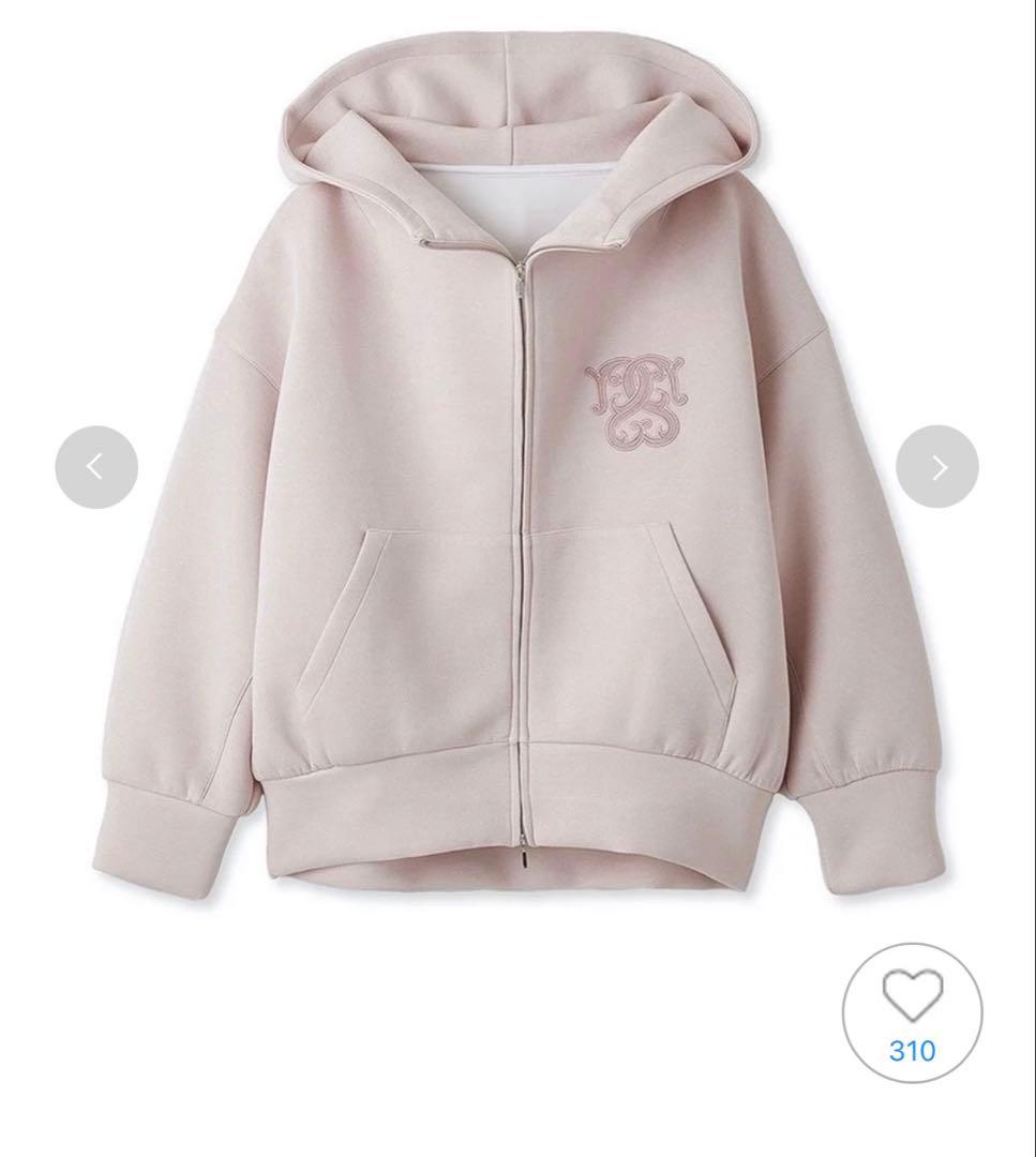 SNIDEL ボリュームパーカー ピンク