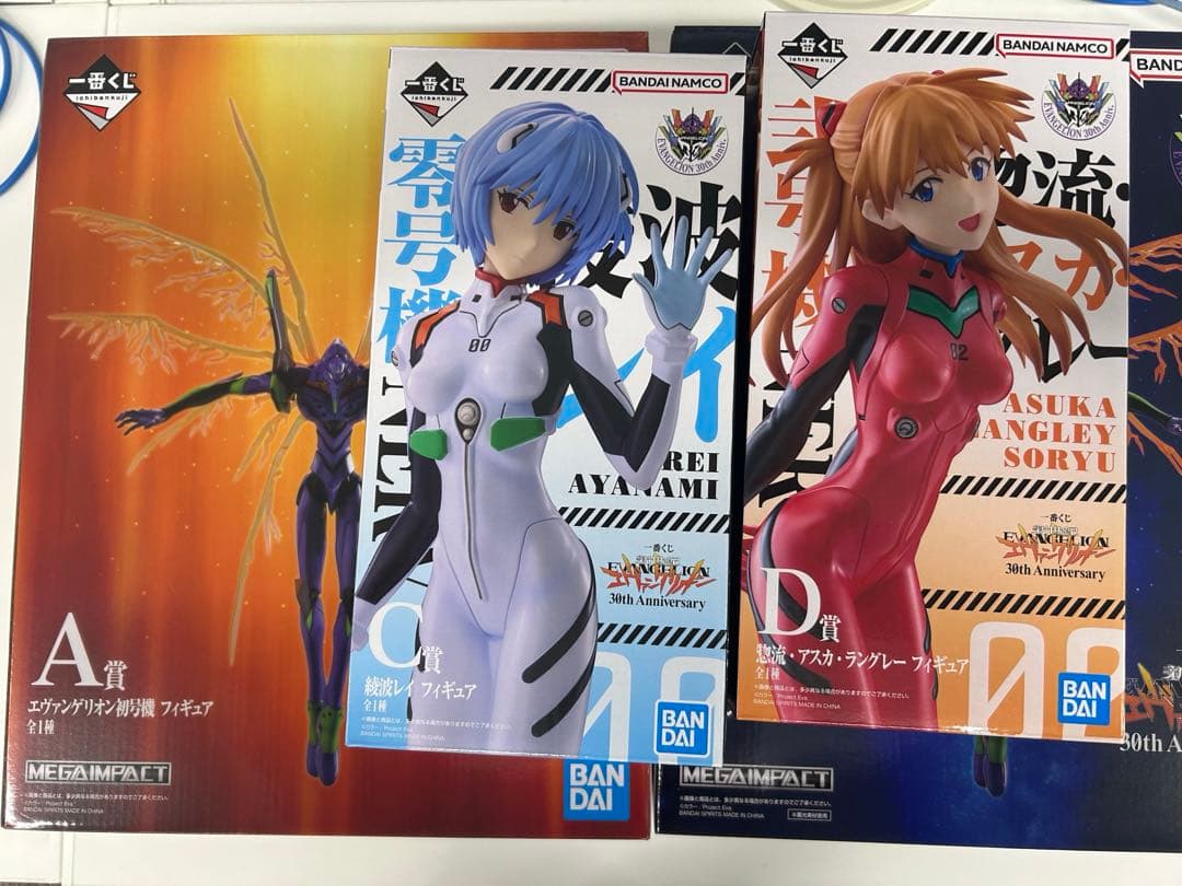 一番くじ 新世紀エヴァンゲリオン　A賞 C賞 D賞 ラストワン賞