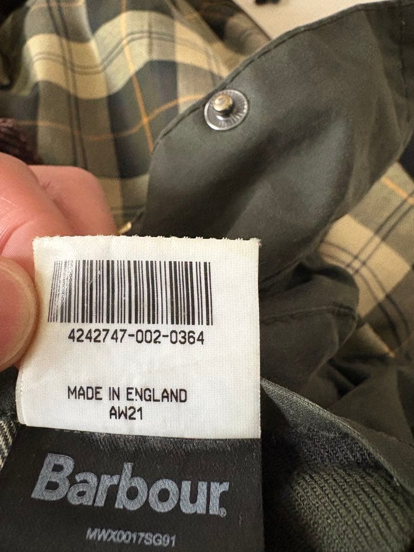 バブアー3点セット