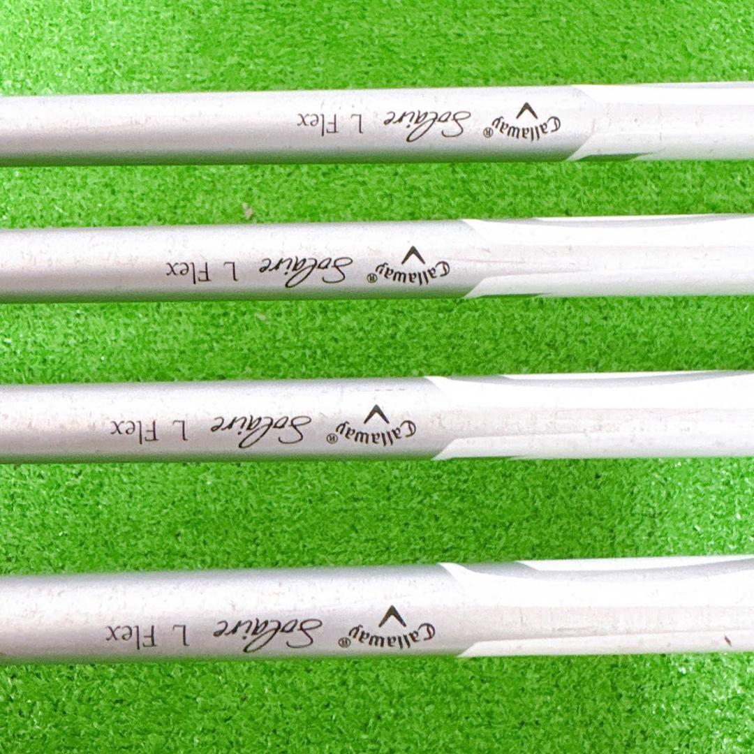 キャロウェイ　ソレイル　アイアン　4本　セット　FLEX L