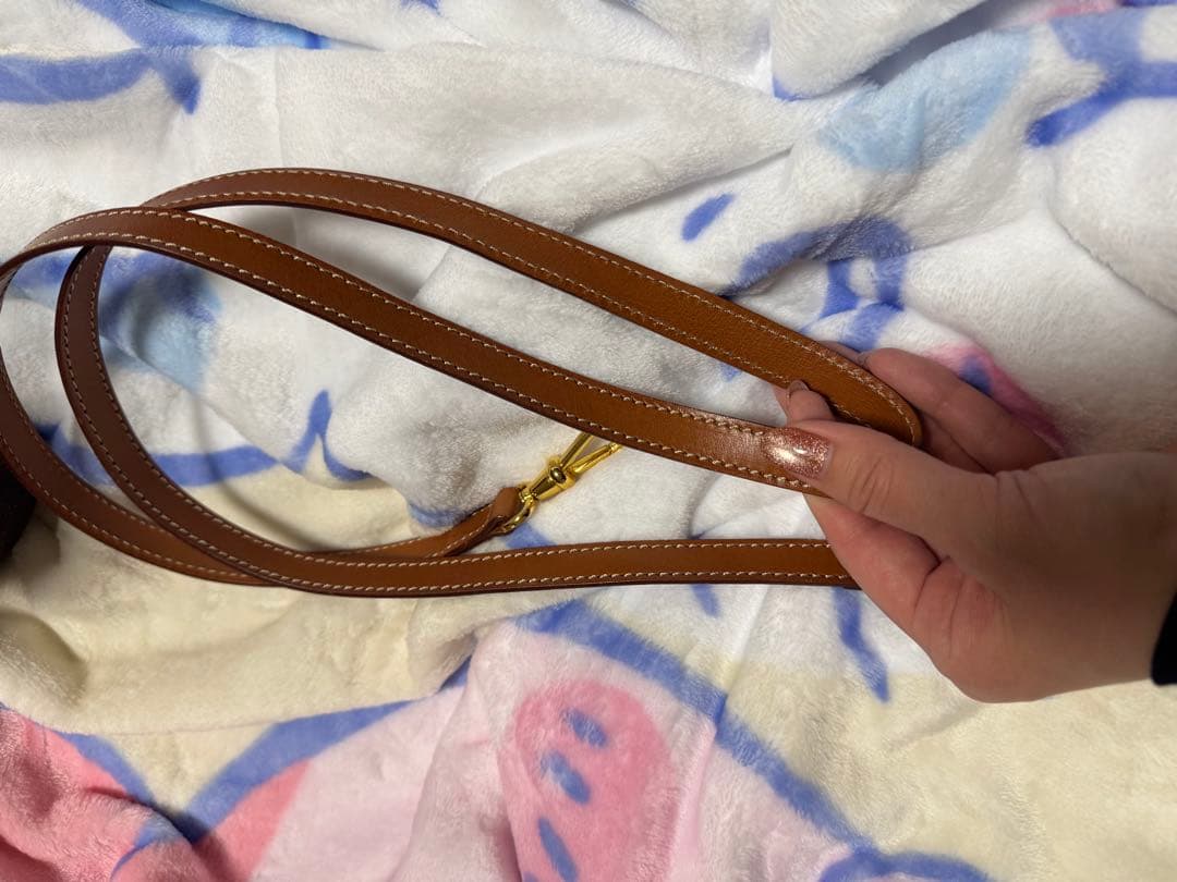 CELINE　ハンドバッグ　マカダム　トリオンフ　ミニ　2way PVC　レザー