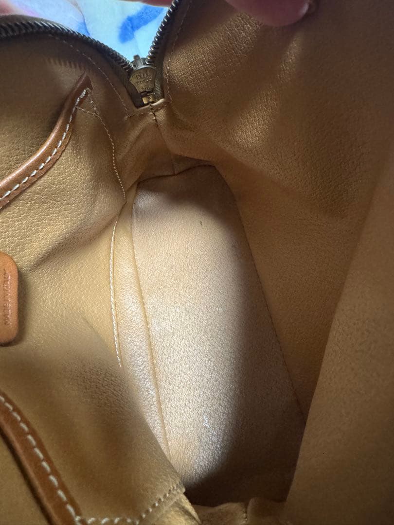 CELINE　ハンドバッグ　マカダム　トリオンフ　ミニ　2way PVC　レザー