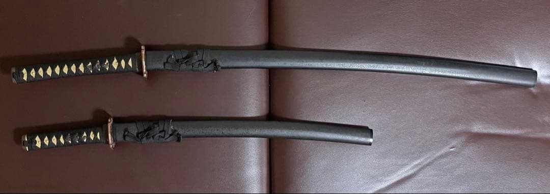 模造刀　居合刀　太刀　脇差　刀掛け　武具　Q663