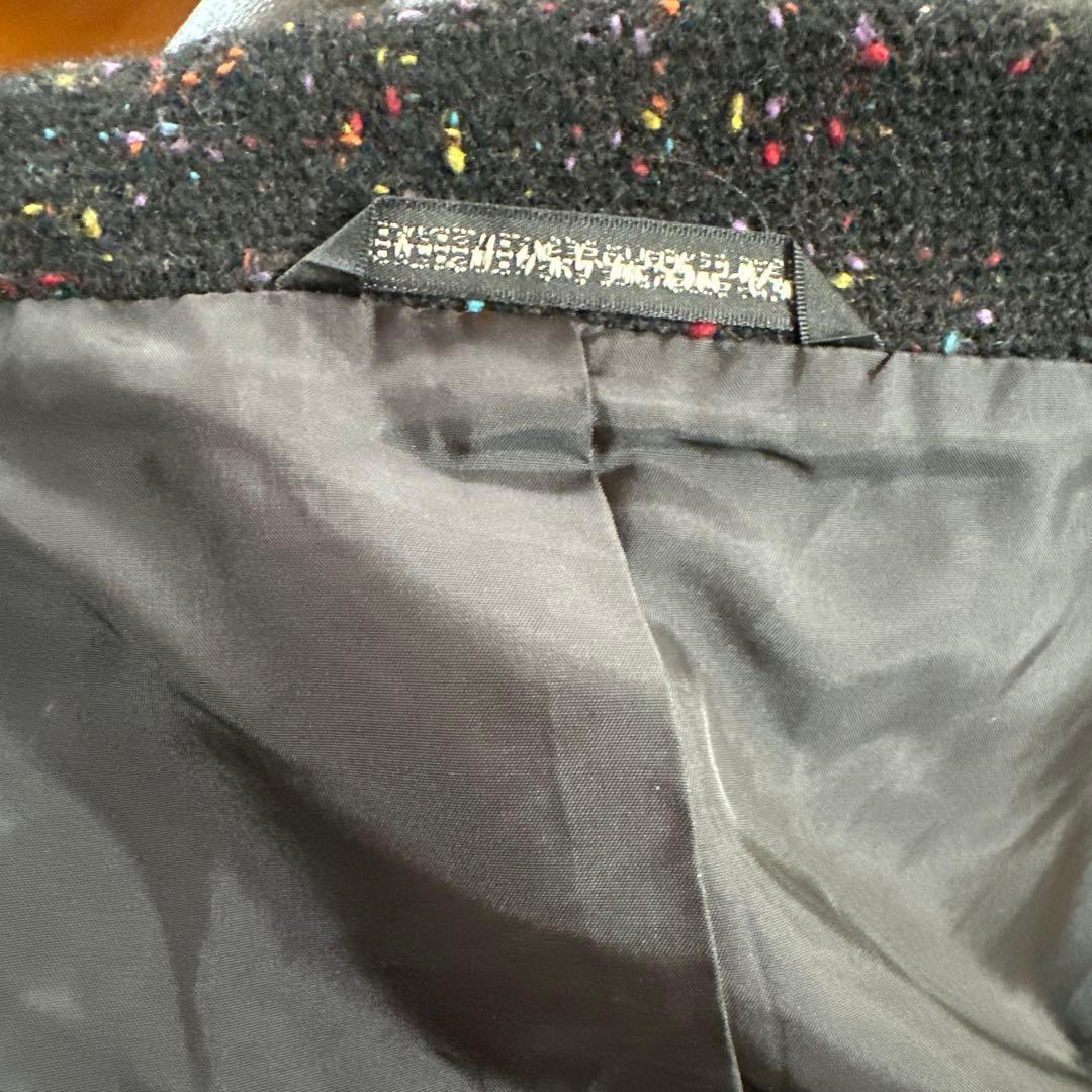 y'sの襟とポケットが可愛いツイードジャケット