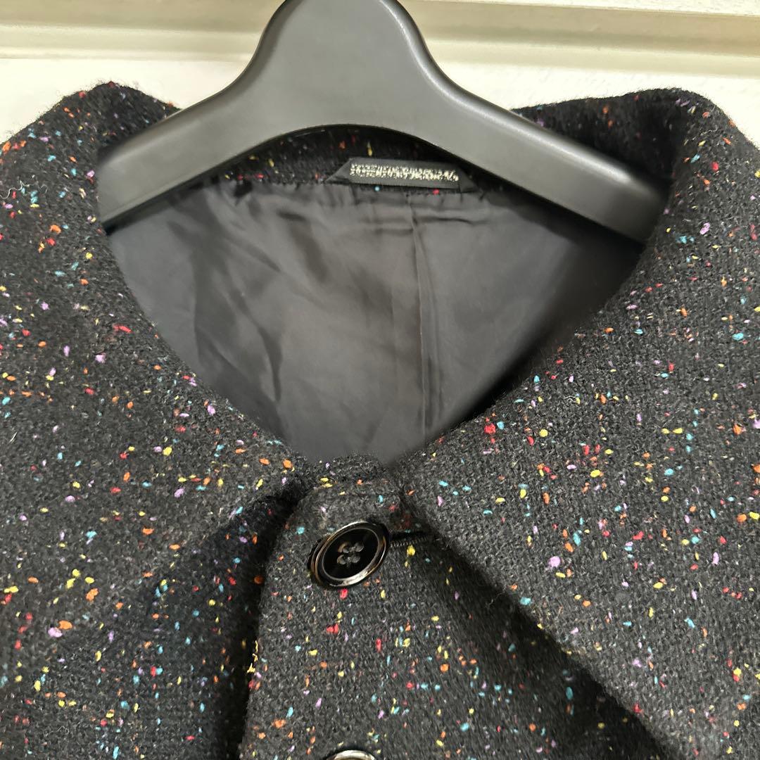 y'sの襟とポケットが可愛いツイードジャケット