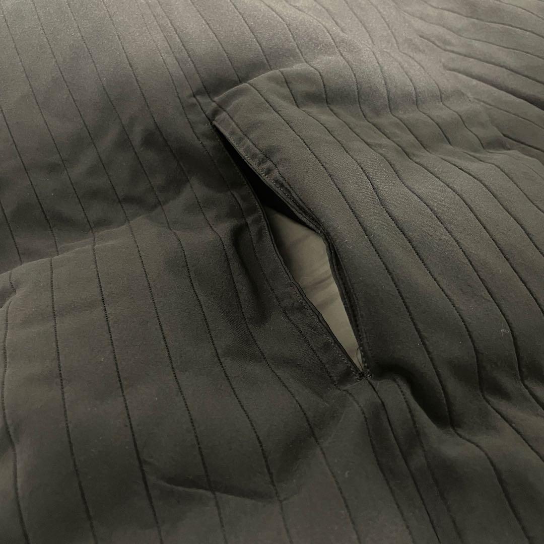 【新品・タグ付き】MAISON SPECIAL ストライプキルトダウンマフラー