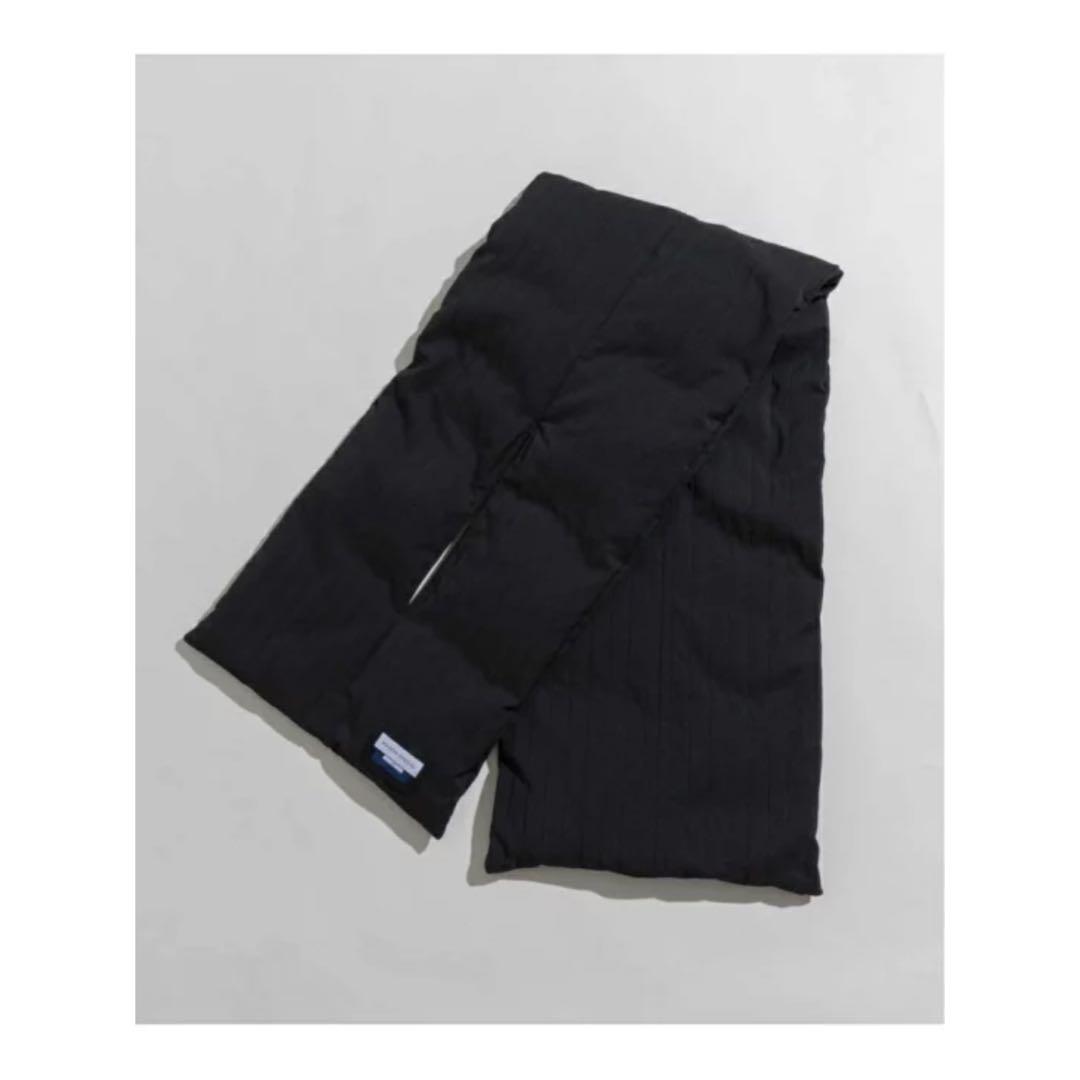 【新品・タグ付き】MAISON SPECIAL ストライプキルトダウンマフラー