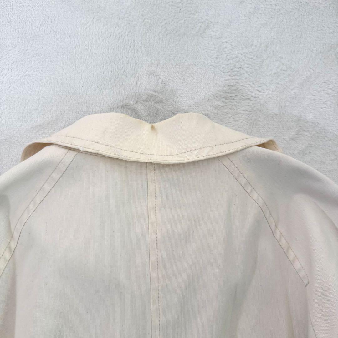 メゾンスペシャル コート ベルスリーブ カットオフ ロング ベルト付き ベージュ