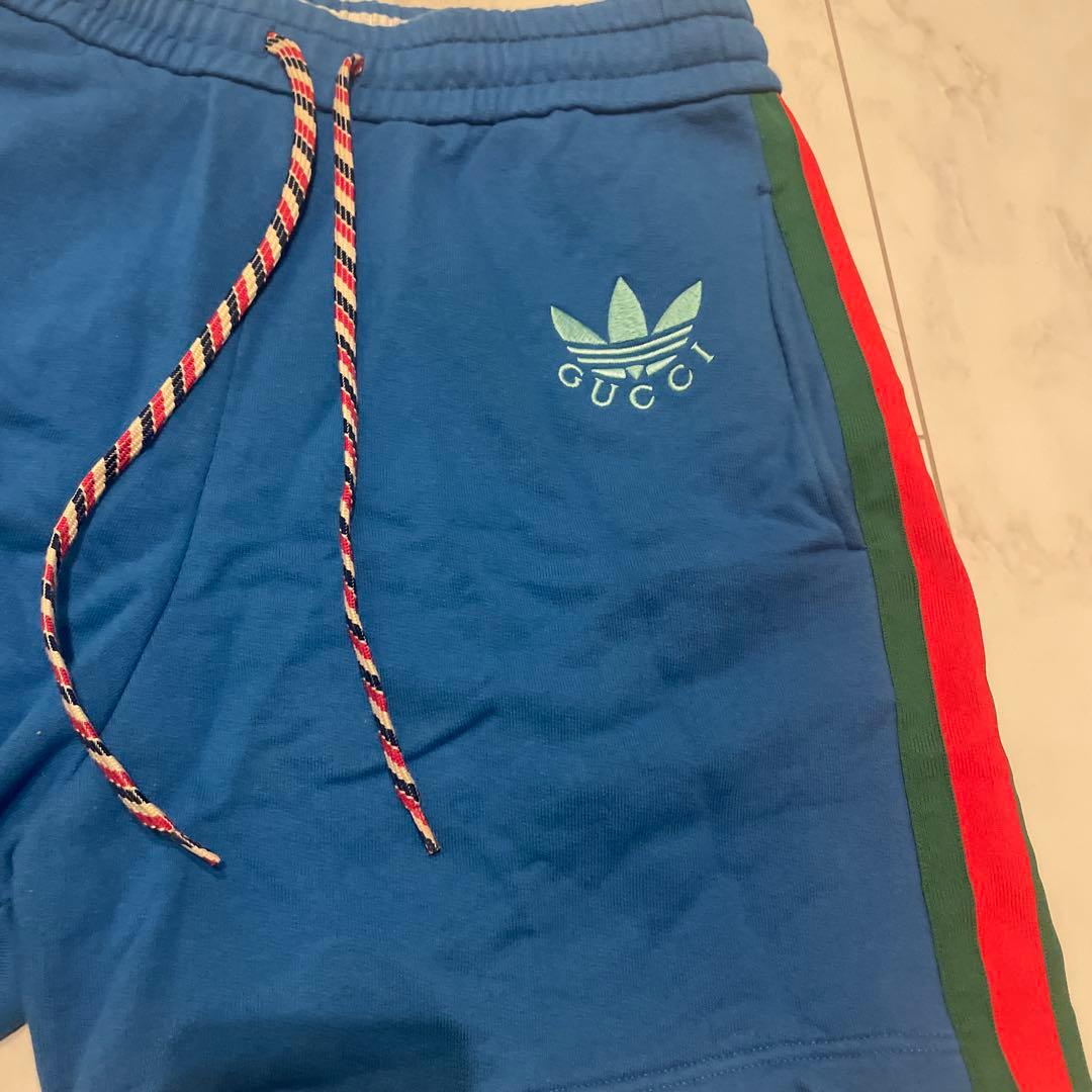 GUCCI adidas ショートパンツ