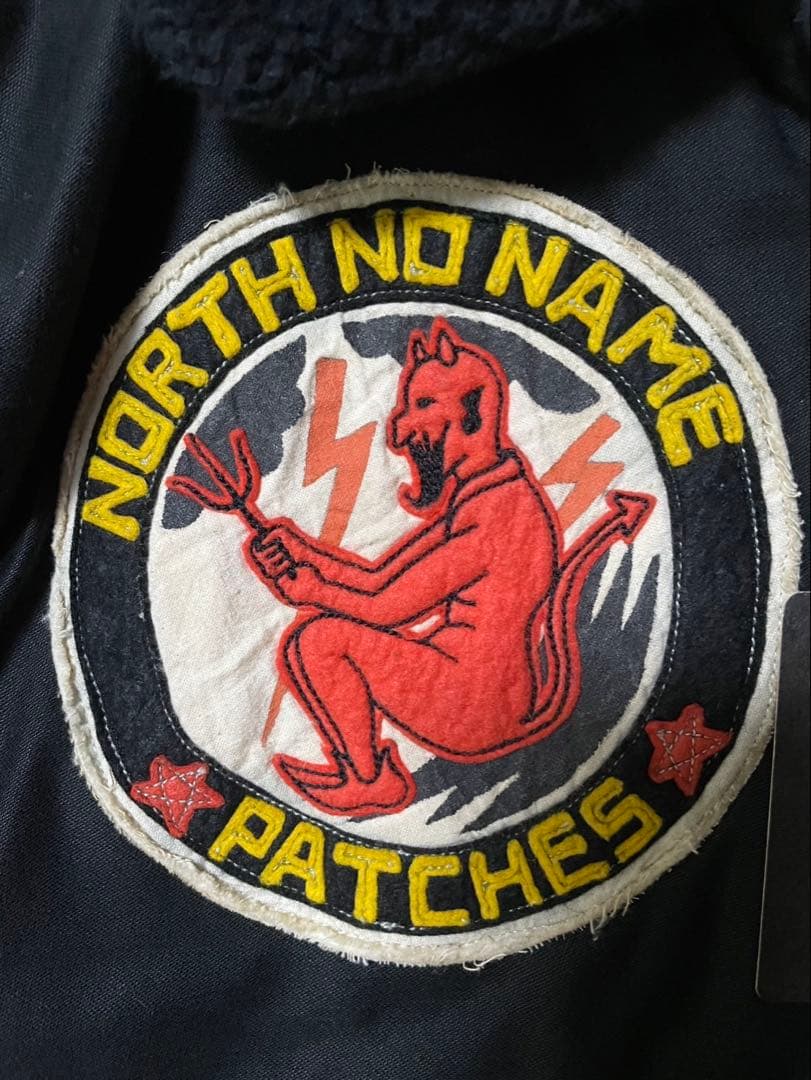 ジャムパン ノースノーネーム限定ワッペン　クッシュマン別注