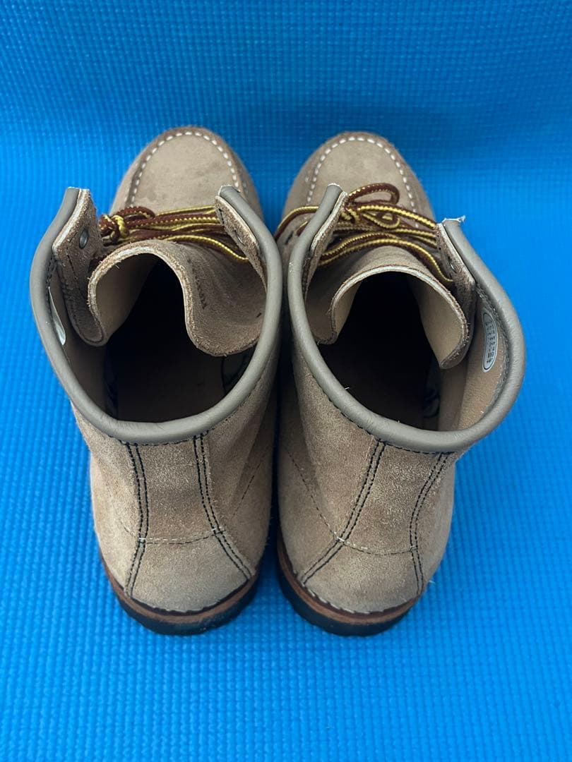 ハーレーダビッドソン ワークブーツ US9.5 ベージュ スエード