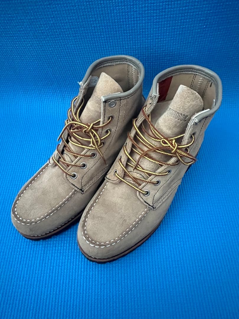 ハーレーダビッドソン ワークブーツ US9.5 ベージュ スエード