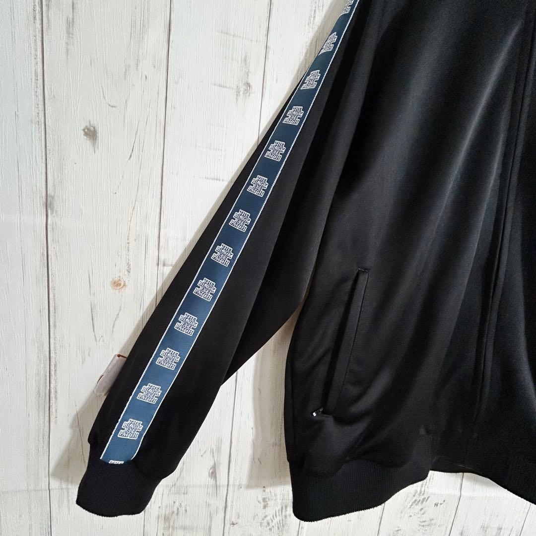 良品☆ブラックアイパッチワンポイントトラックジャケットジャージ