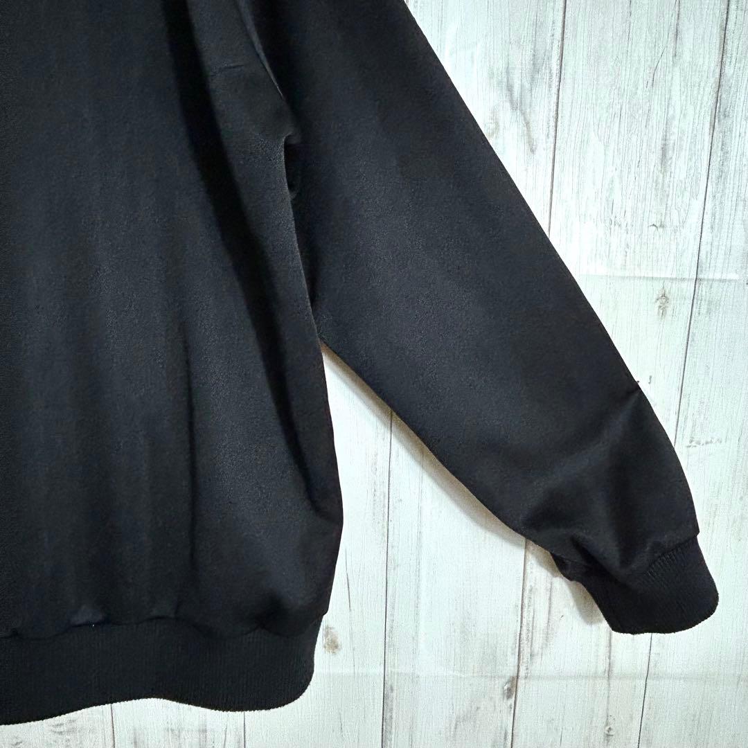 良品☆ブラックアイパッチワンポイントトラックジャケットジャージ