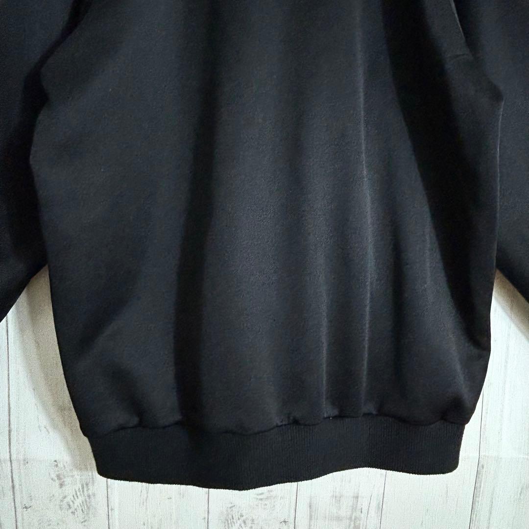 良品☆ブラックアイパッチワンポイントトラックジャケットジャージ