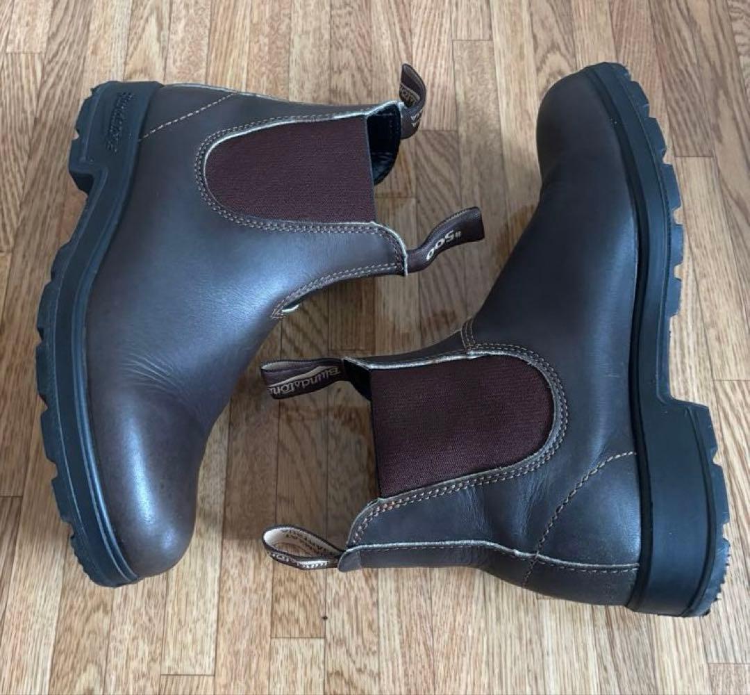 ブランドストーン　サイドゴアブーツ　UK6　#500　ブラウン