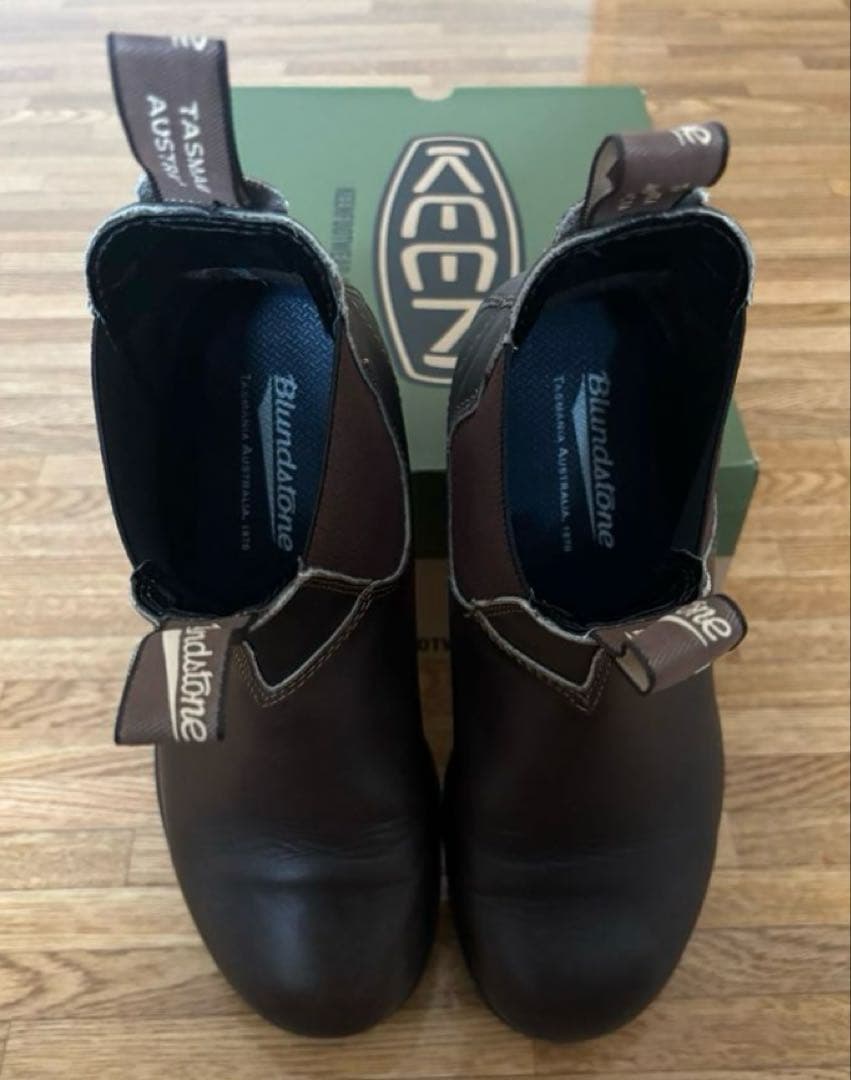 ブランドストーン　サイドゴアブーツ　UK6　#500　ブラウン