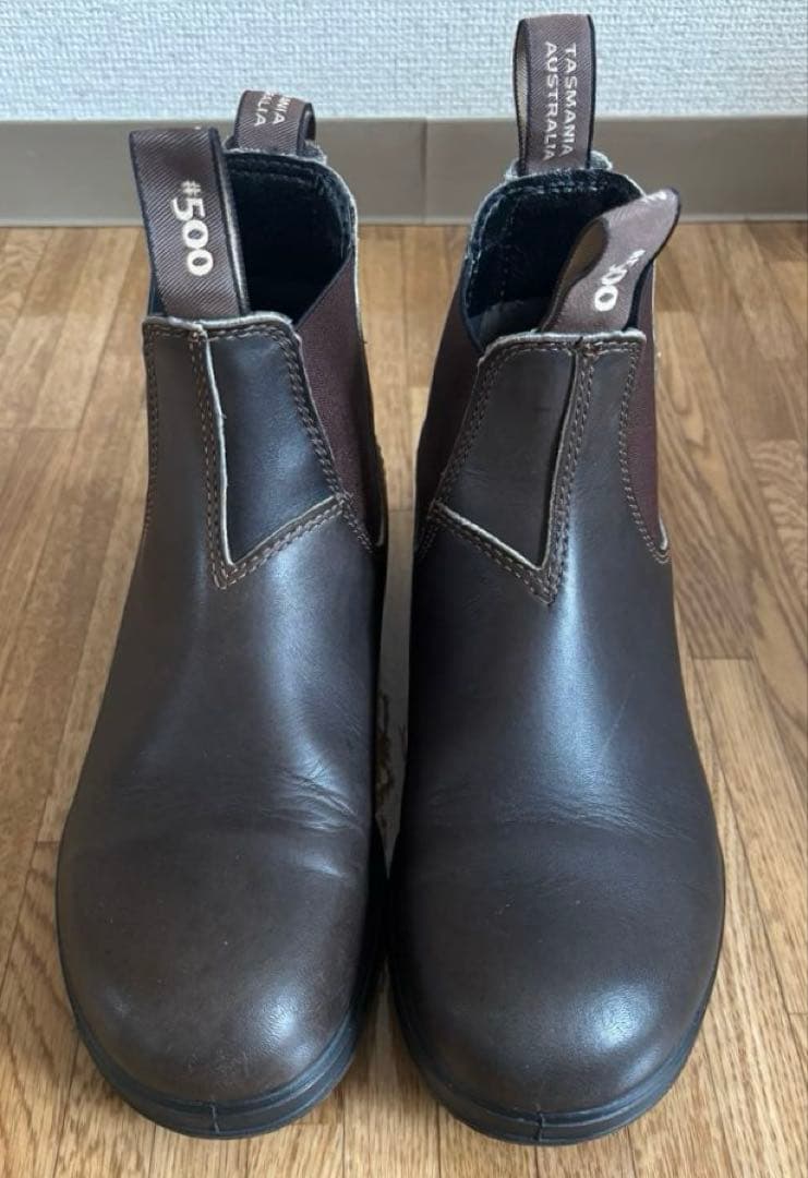 ブランドストーン　サイドゴアブーツ　UK6　#500　ブラウン