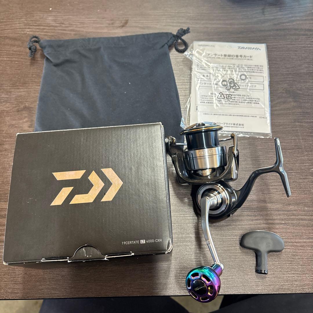 ダイワ美品19セルテート4000cxh