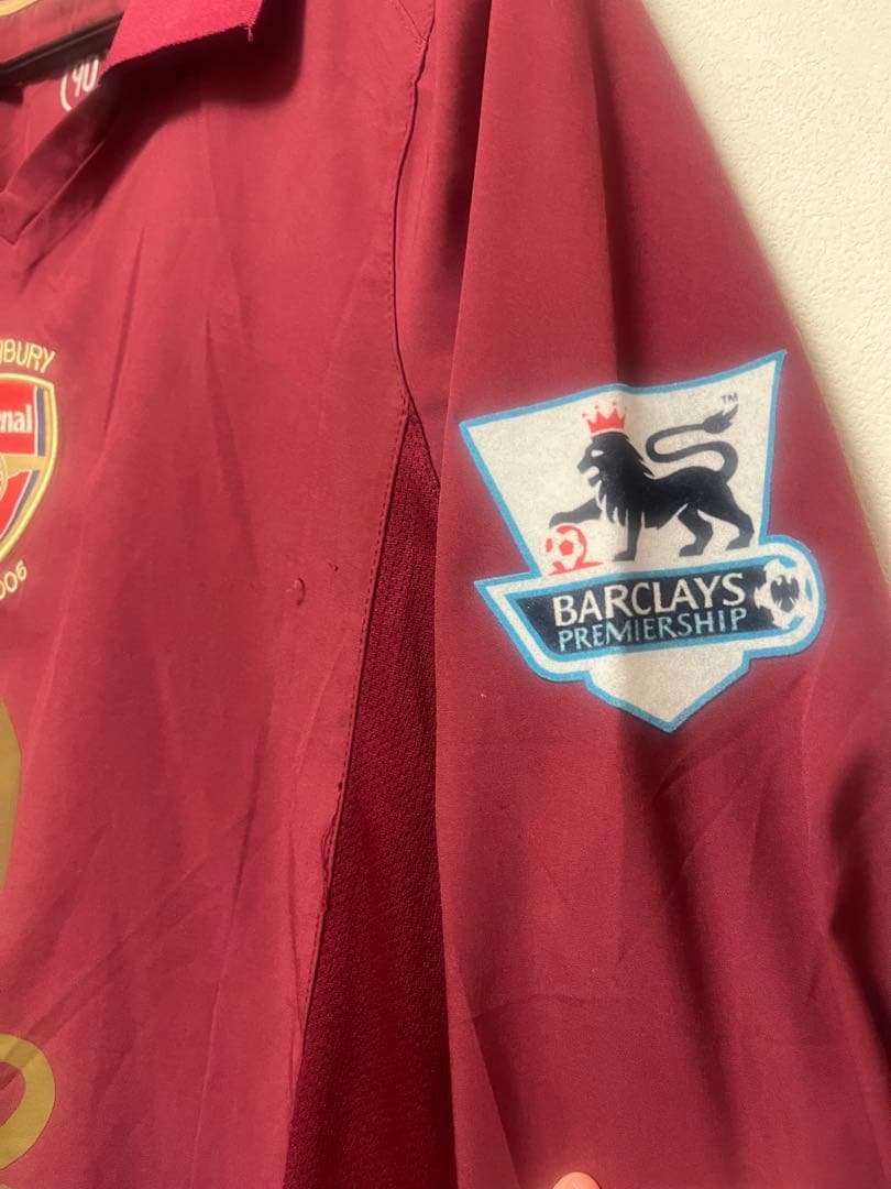 あ*お様 アーセナル Nike 赤 長袖 シャツ　ユニフォーム　アンリ