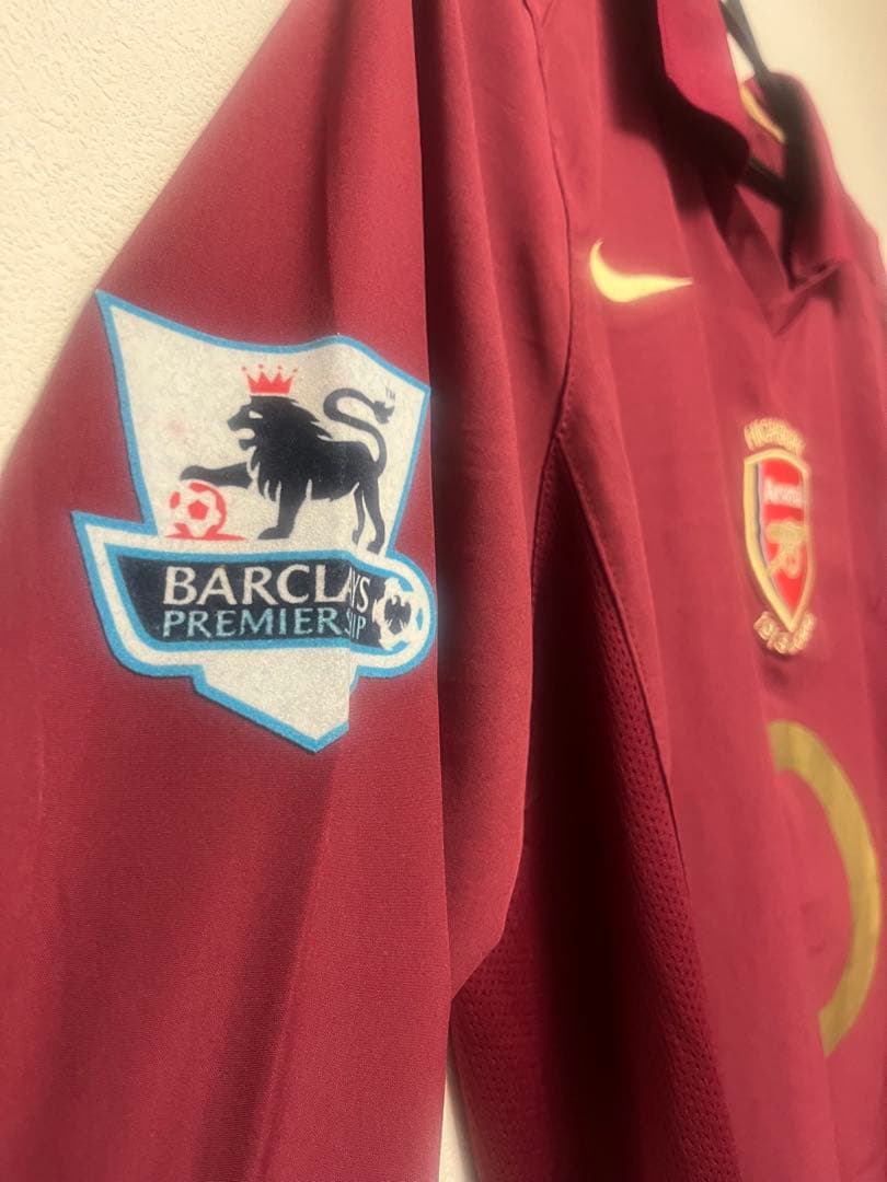 あ*お様 アーセナル Nike 赤 長袖 シャツ　ユニフォーム　アンリ