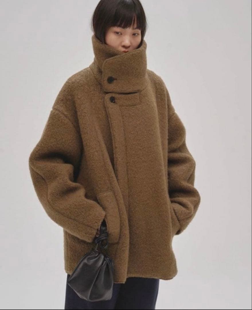 TODAYFUL Standcollar Boucle Jacket 新品タグ付