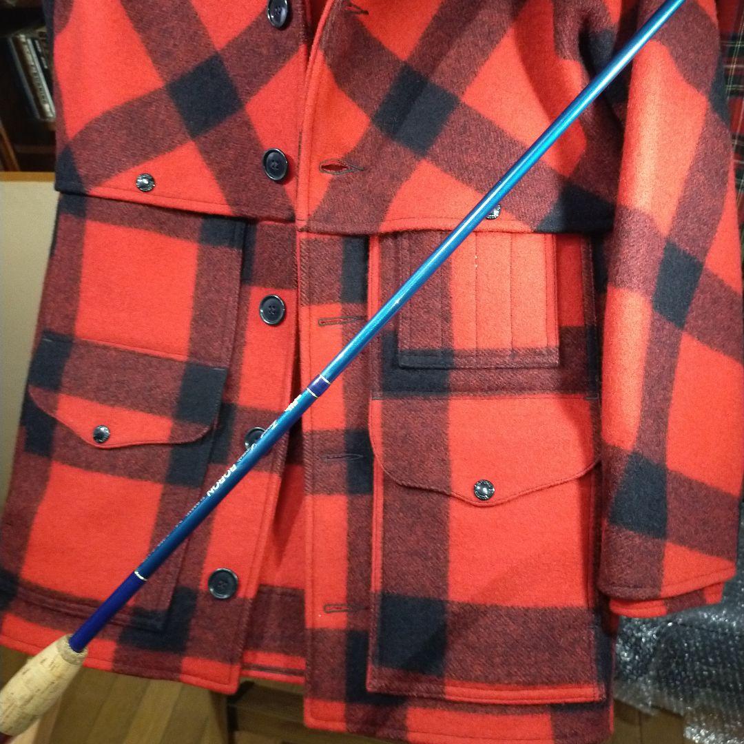 フィルソン　ガーメント　バージンウール１００％コートチェックジャケット