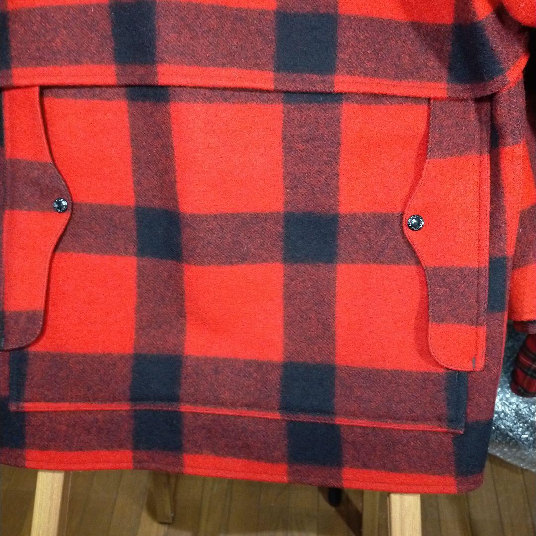 フィルソン　ガーメント　バージンウール１００％コートチェックジャケット