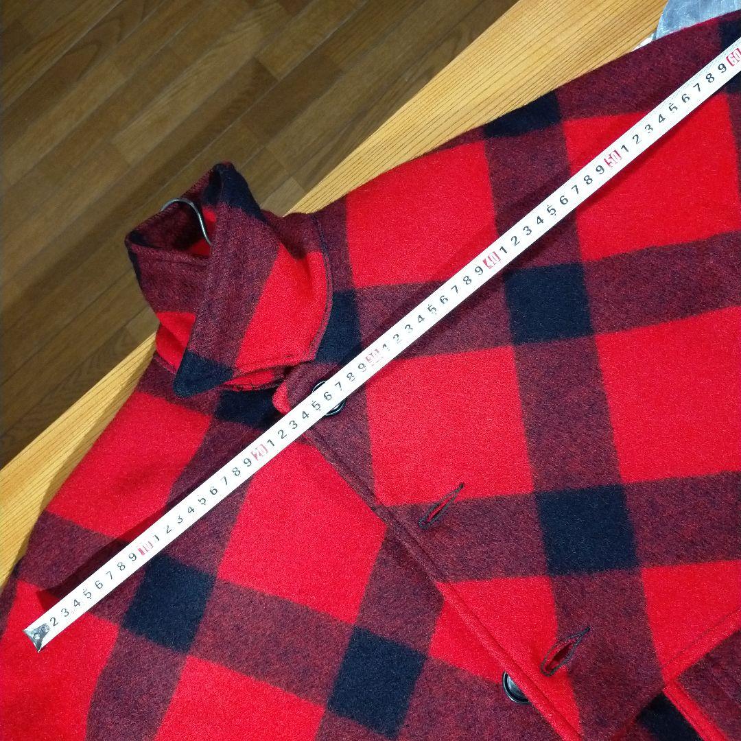 フィルソン　ガーメント　バージンウール１００％コートチェックジャケット