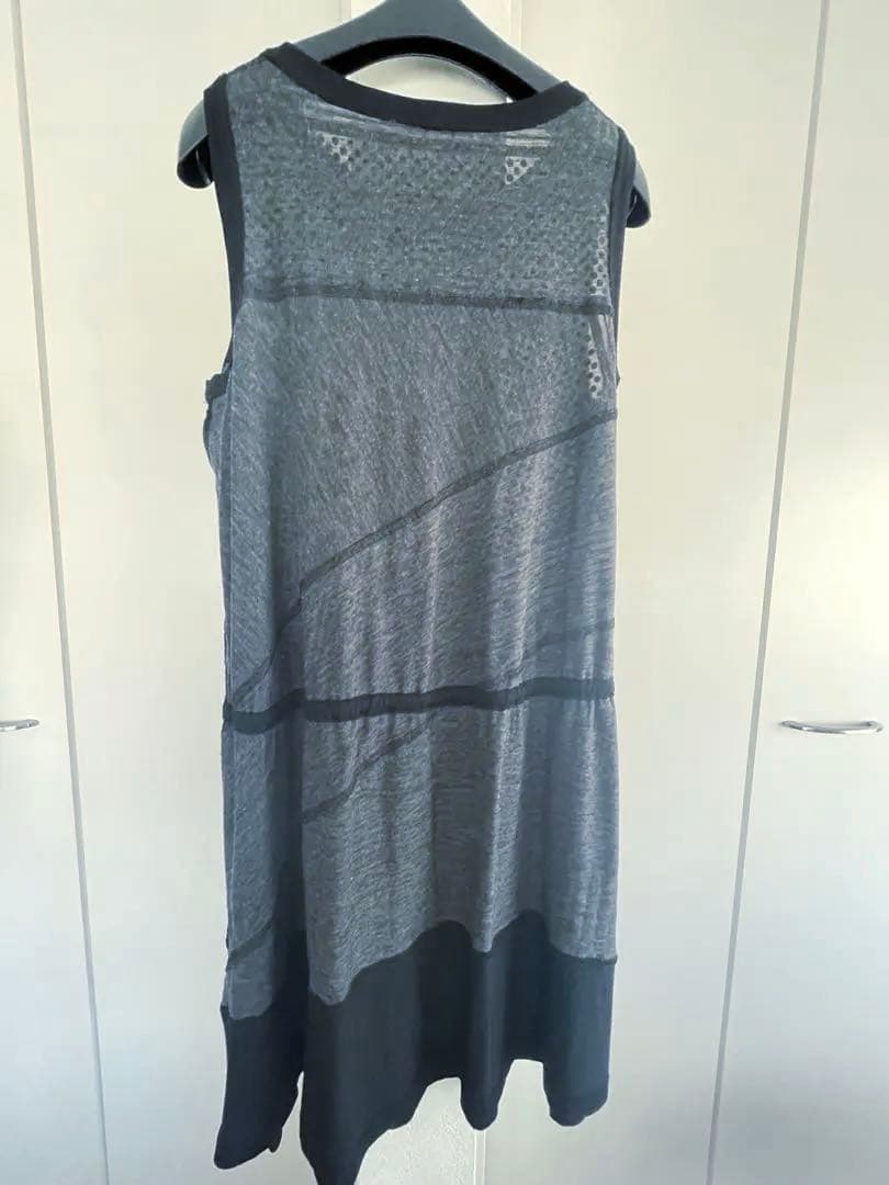 トクコプルミエヴォル/ドット柄Aラインチュニック